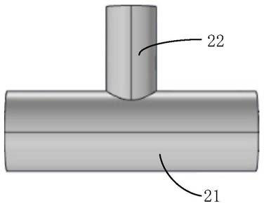 Gas detection system based on open type photoacoustic resonant cavity