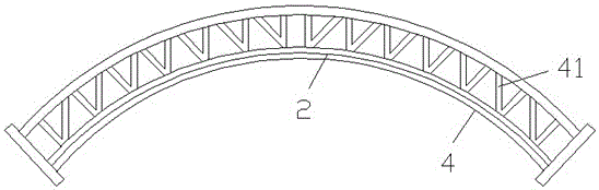 Outdoor steel structural piece cleaning and maintaining device with heat dissipation function