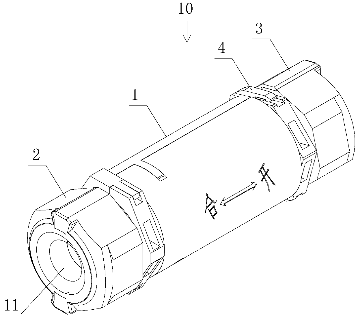 Anti-reverse power supply safety insulation protection device