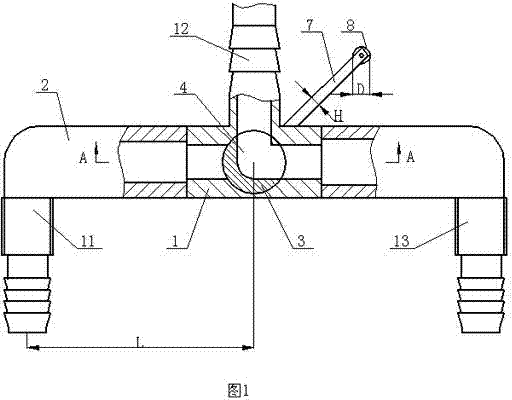 Valve special for photovoltaic power station solar panel cleaning system