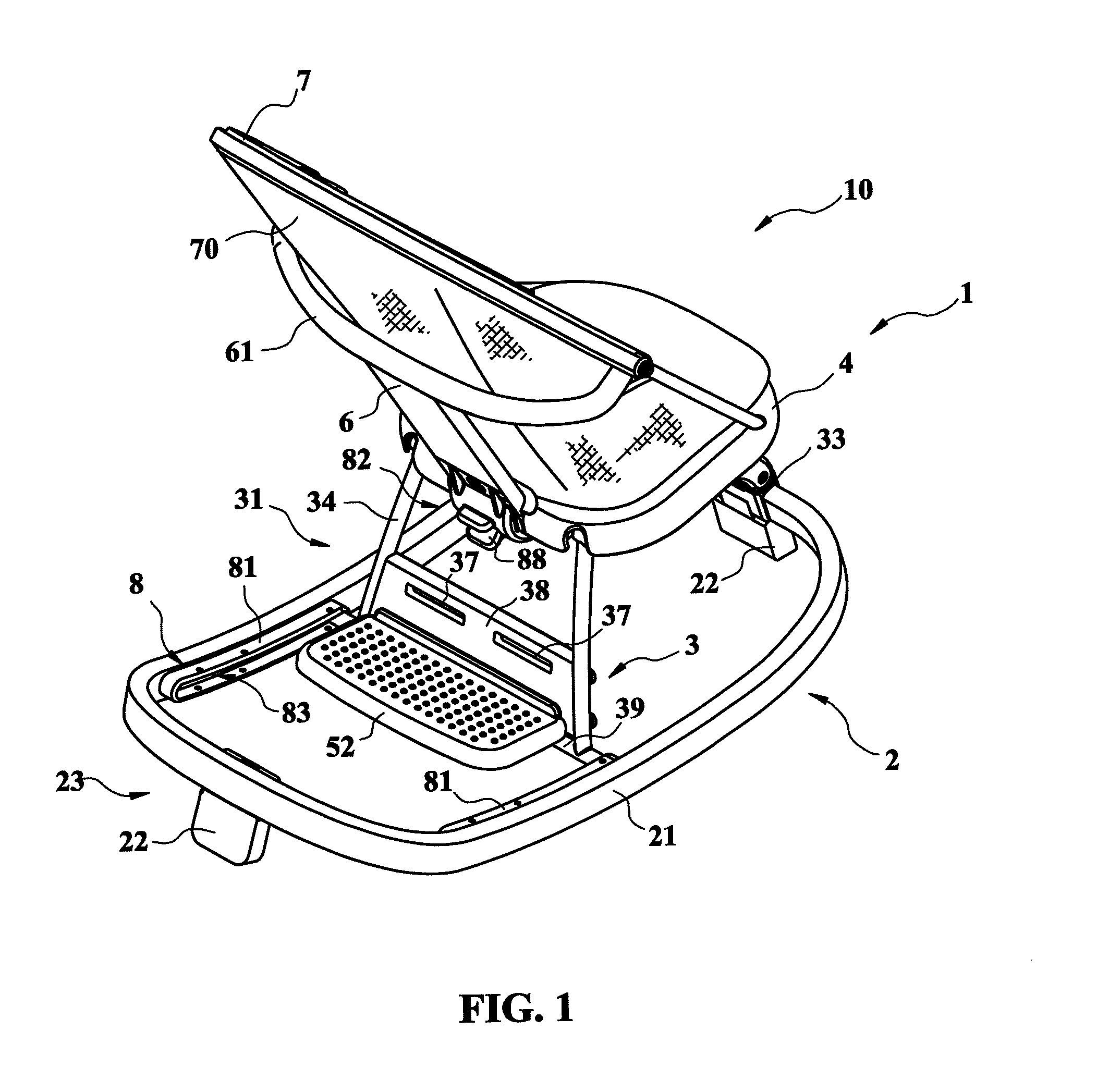 Convertible rocking chair with multi-using modes