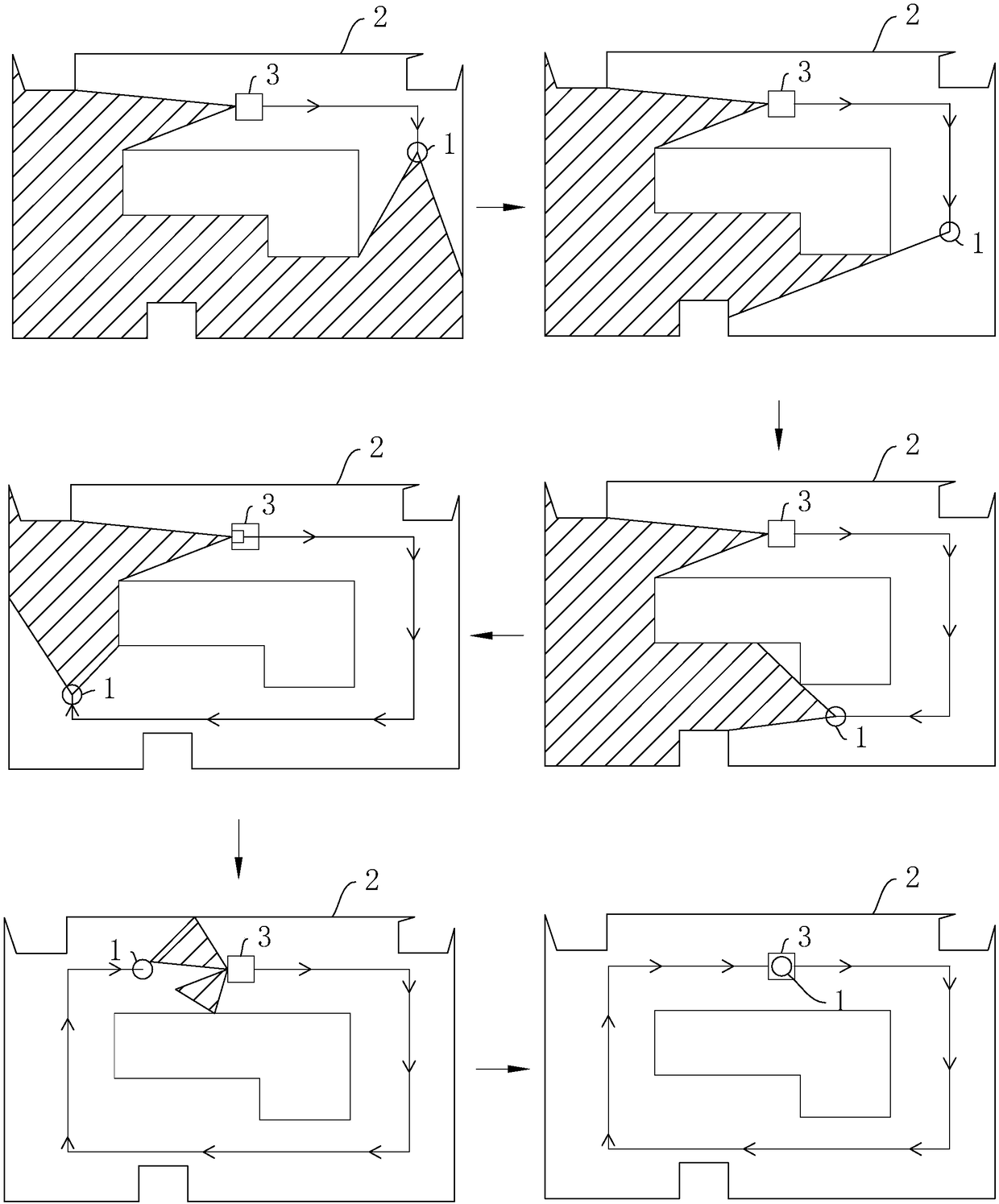 Intelligent lawn mower based on laser radar map construction