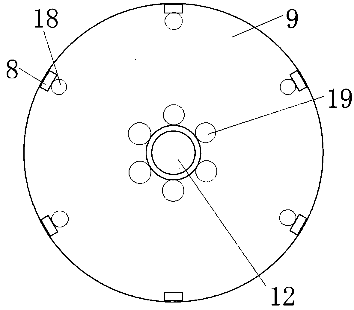 Wheel hub motor and wheel hub motor heat dissipation system