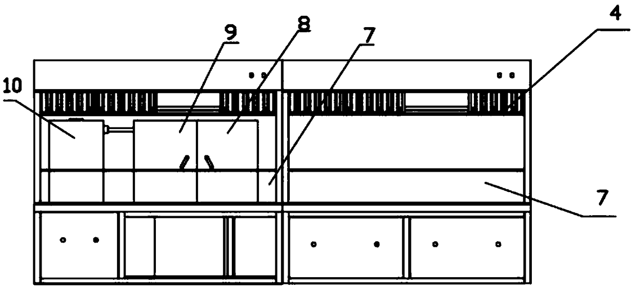 Commercial integrated oven