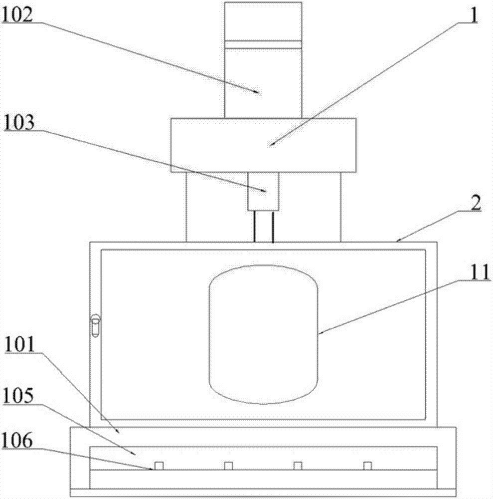 Flowing water salt corrosion test device and test method of asphalt mixture