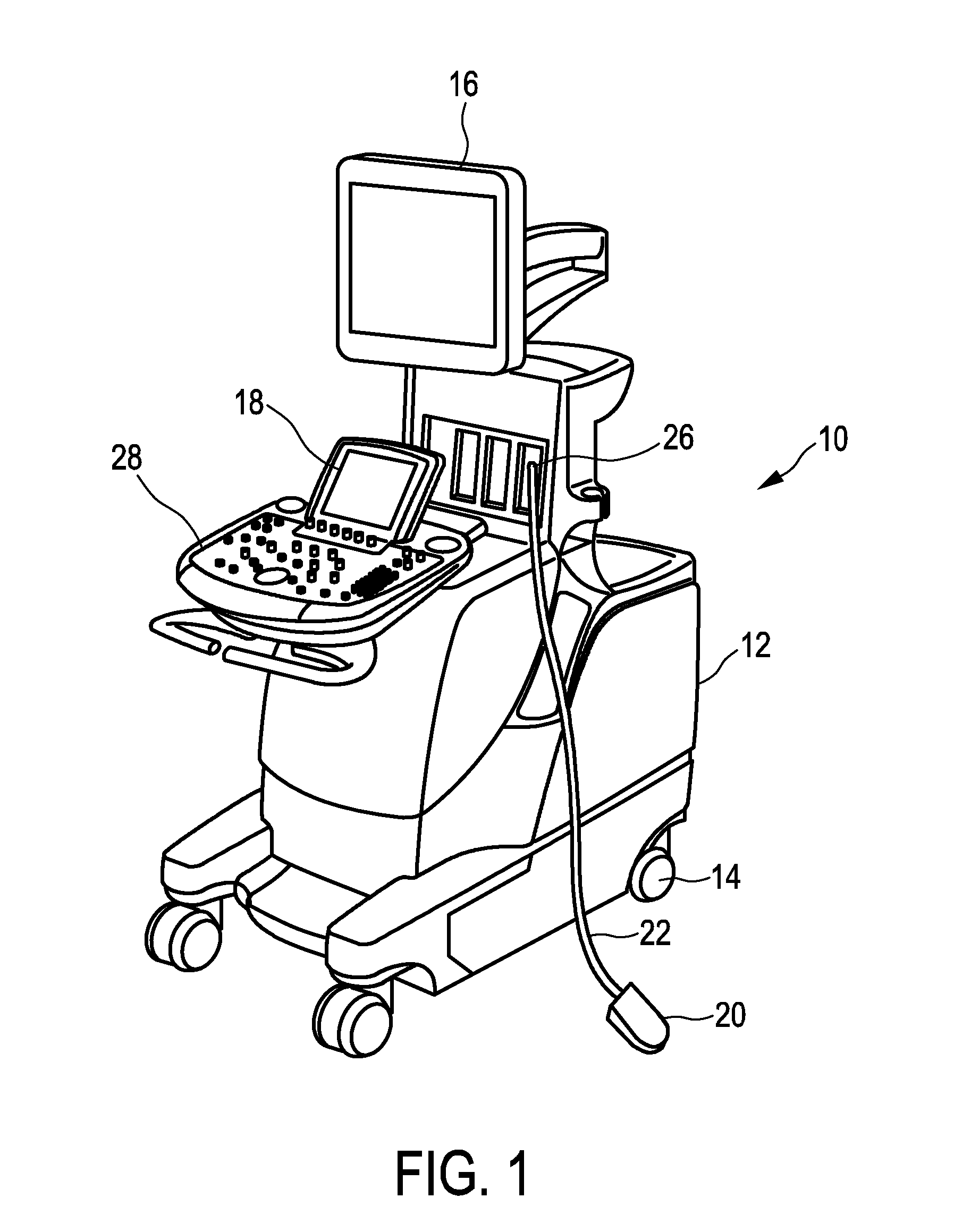 Ultrasound imaging system and method for image guidance procedure