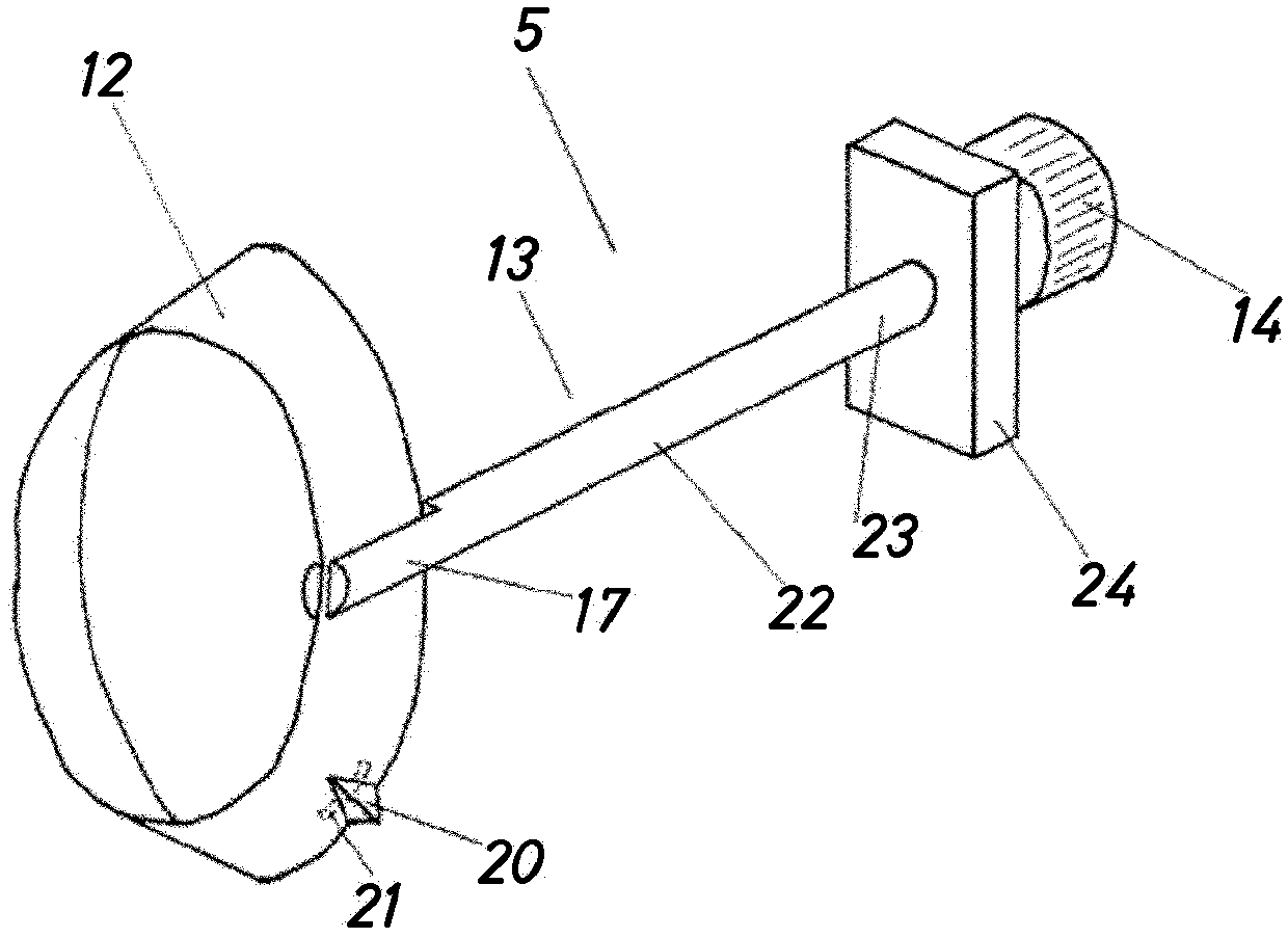 Device To Adjust A Strip Of Circular Adjustment Around The Cephalic Pole