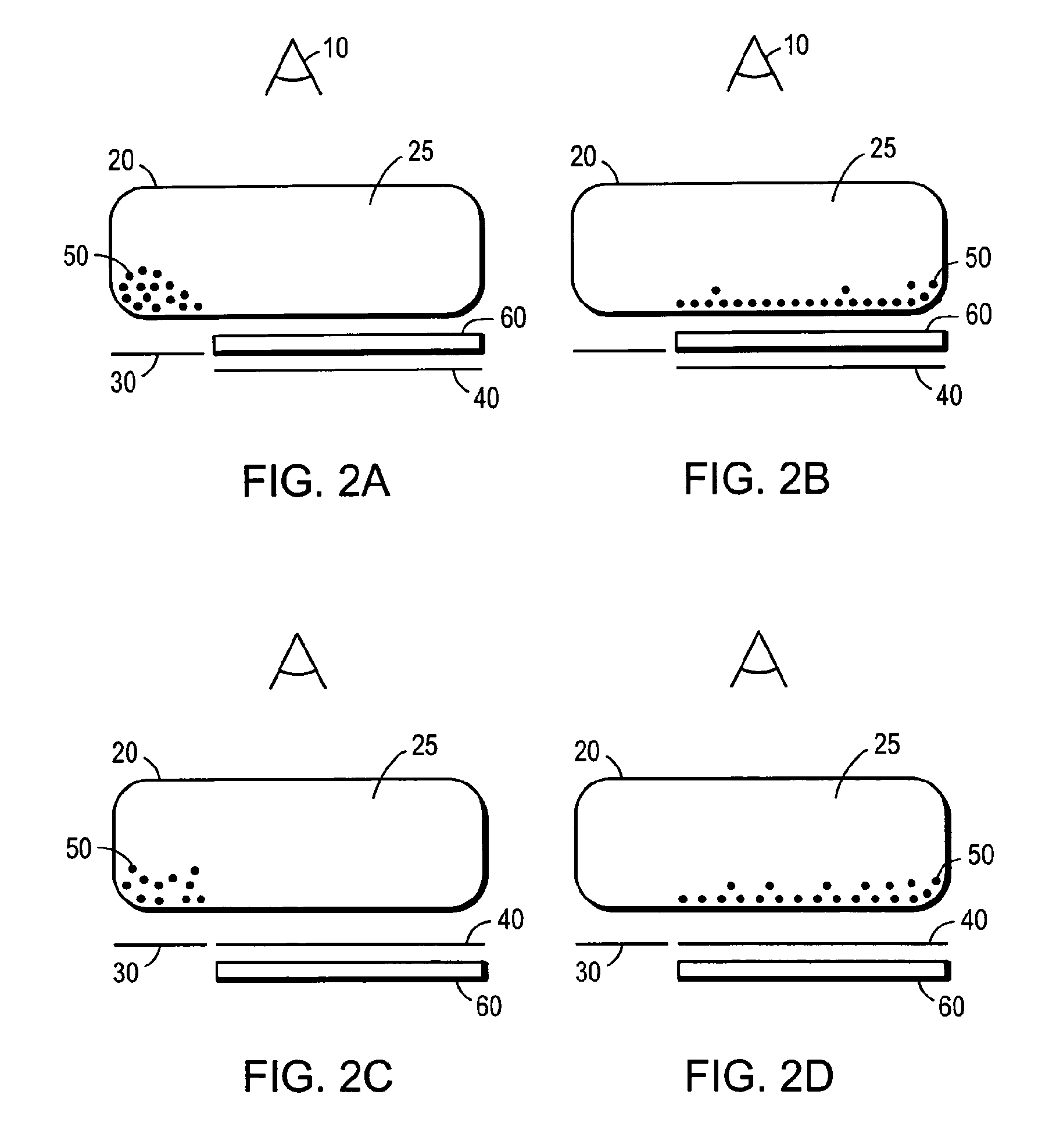 Electrophoretic displays with controlled amounts of pigment