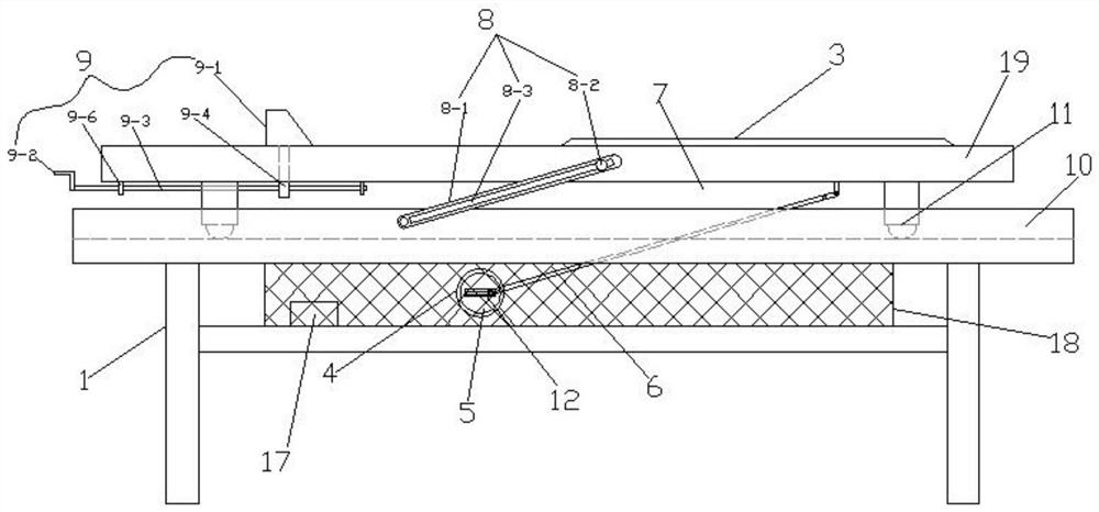 A reciprocating vibration machine for enhancing human immunity