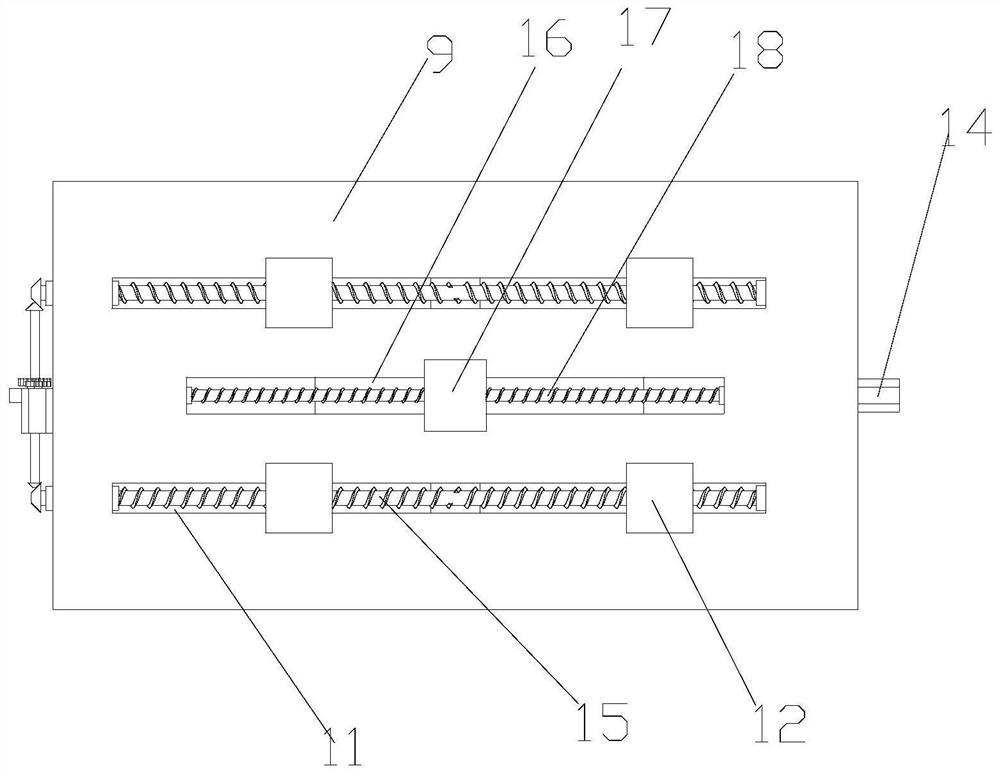 Shape correcting device for hardware stamping part