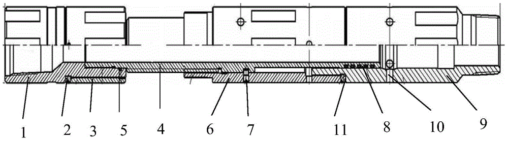 Shear pin type bypass valve