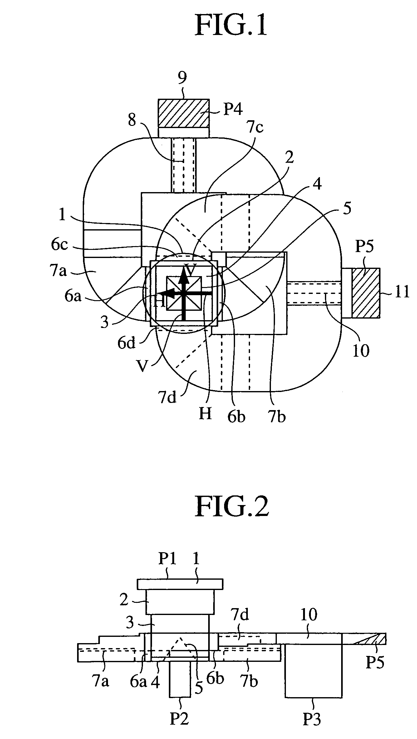 Waveguide branching filter/polarizer