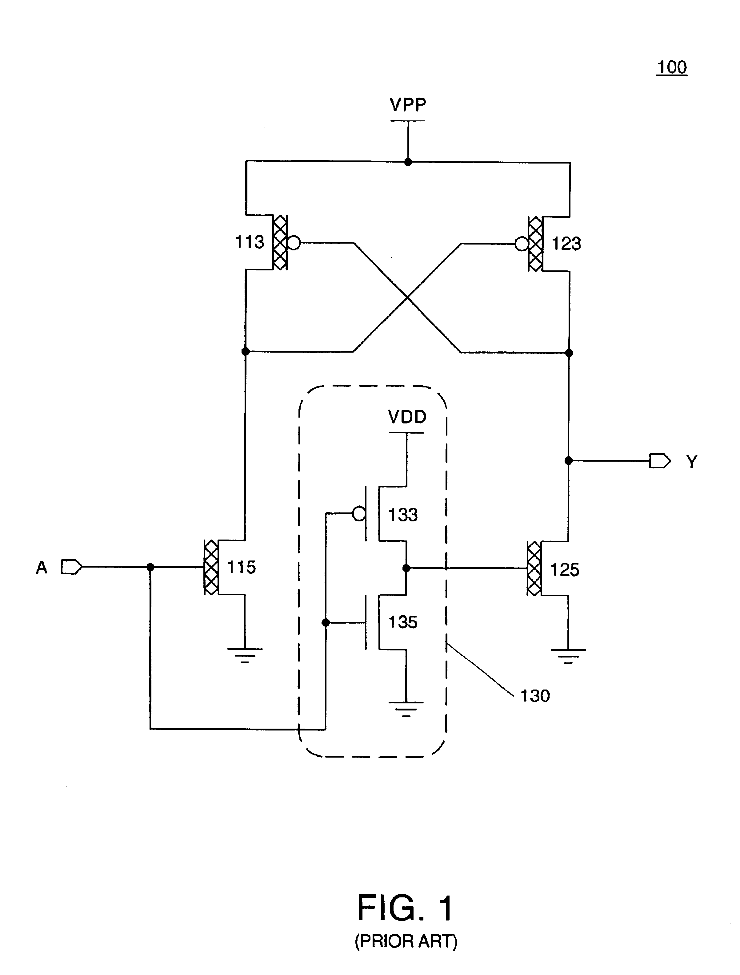 Dual stage level shifter for low voltage operation