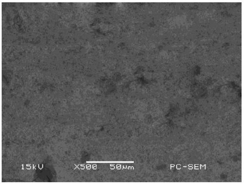 Method for preparing AlCrTiN/WC-12Co composite coating on surface of hot-work die steel