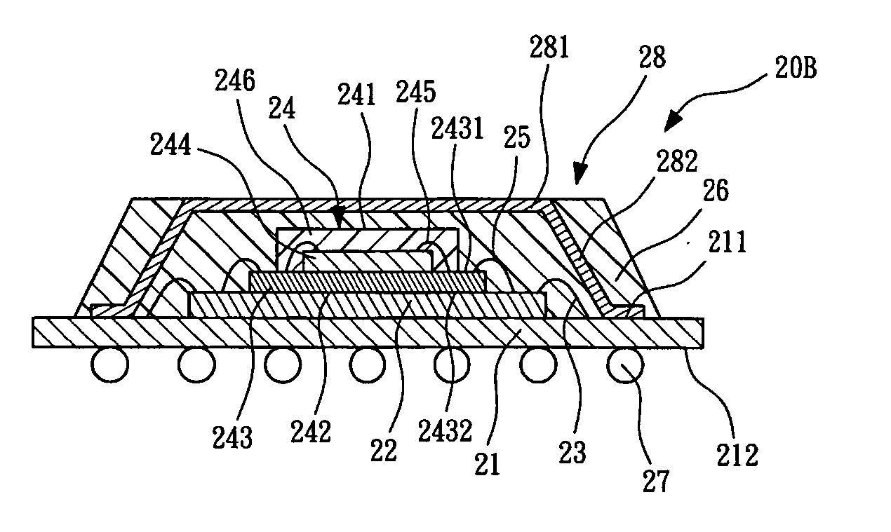 Multi-chip package structure