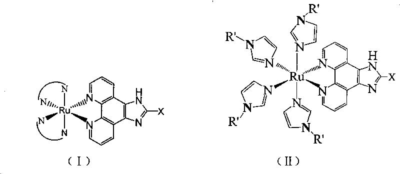 Ruthenium complex, preparation method thereof and application thereof