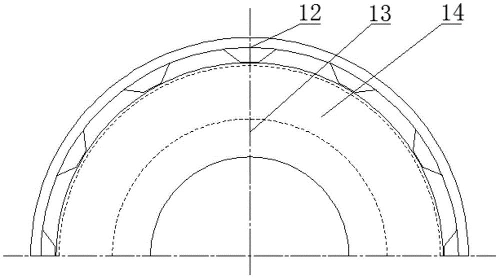 Hub-type electromagnetic liquid cooling retarder