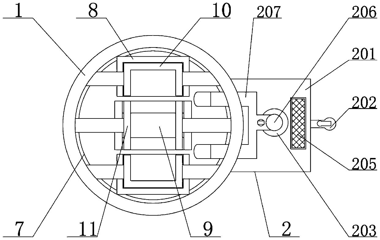 Front floor positioning device for automobile spot welding and using method thereof