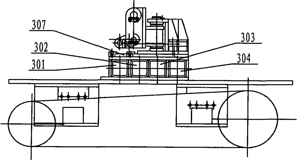 Movable three-arm top-assisting anchor rod and anchor cable construction drill carriage