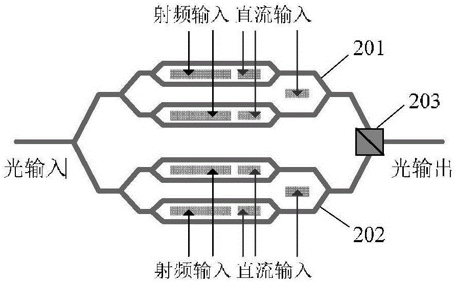 Method for generating polarization orthogonal dual-wavelength optical signal with large tuning range for frequency interval, and device thereof