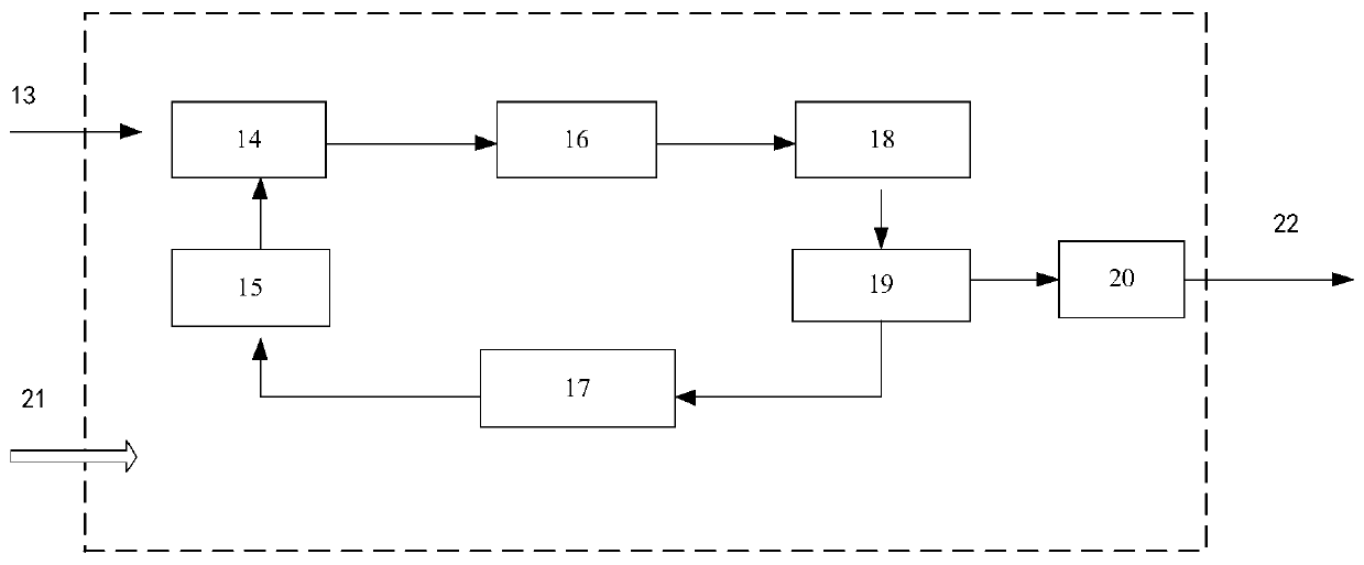 Ka frequency band broadband receiving circuit