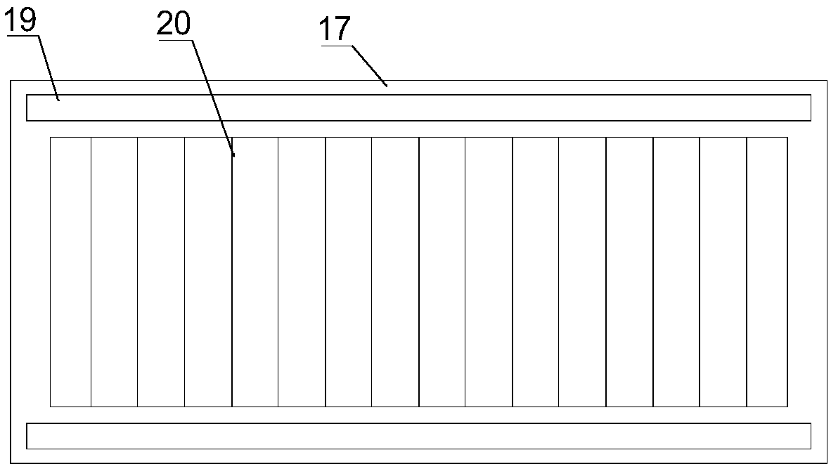 Concrete bridge face aggregate laying device