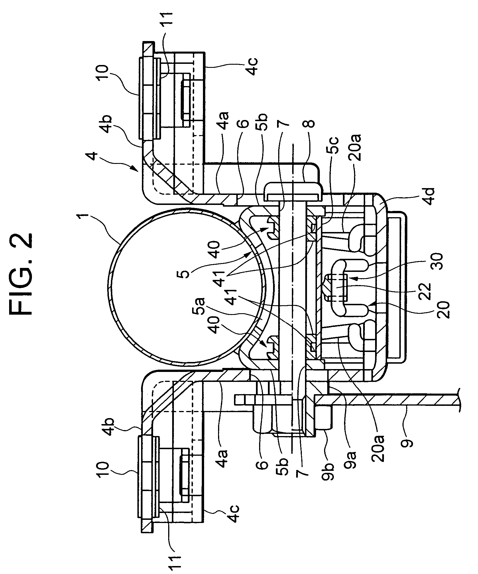 Steering column device for vehicle