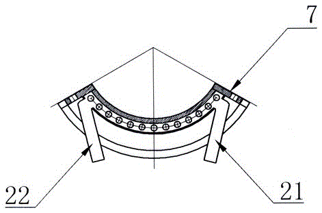 Forged steel roll journal indefinite chill high nickel-chromium-molybdenum composite roll process and equipment