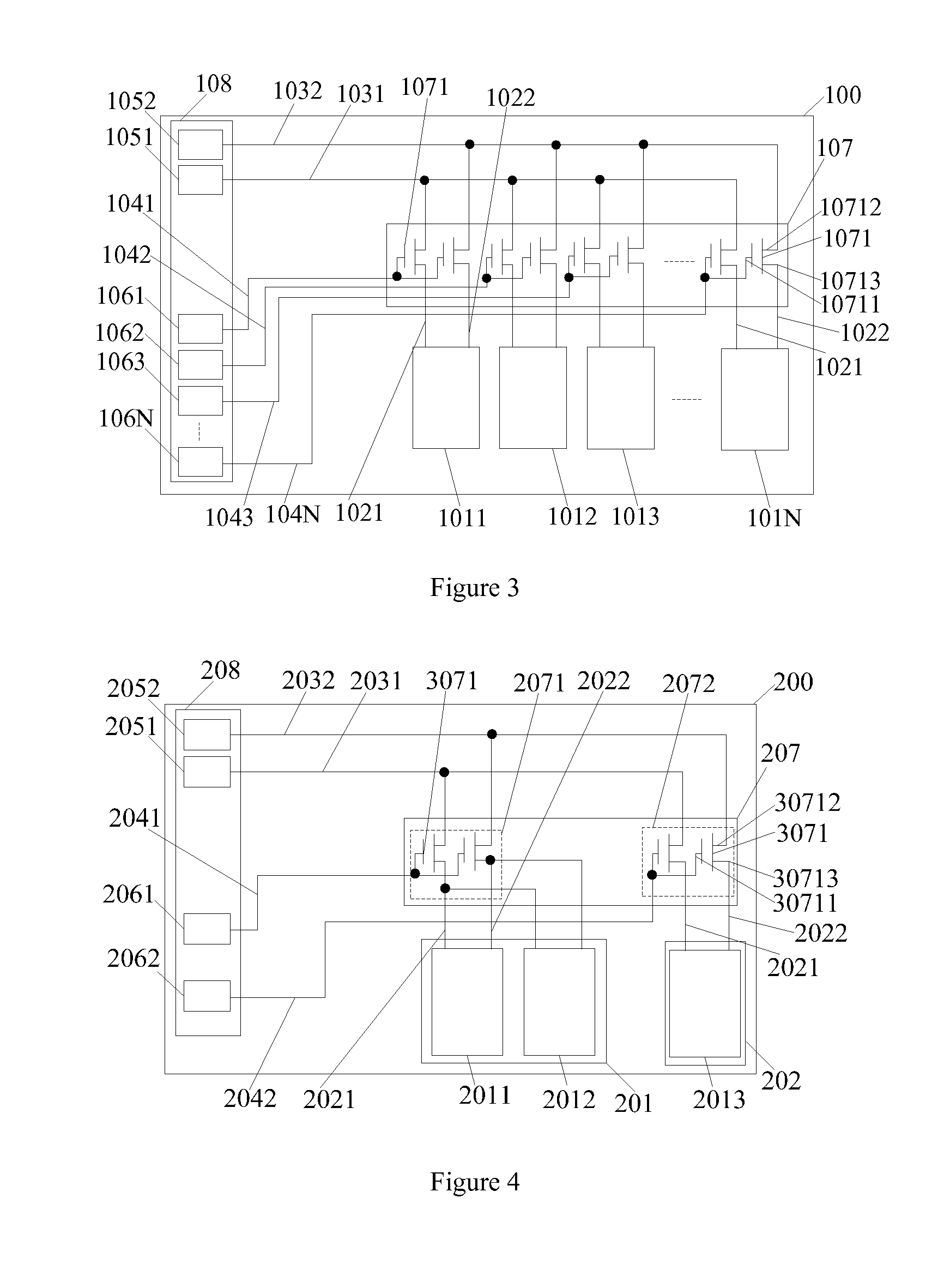 Detection circuit and manufacturing method for LCD panel