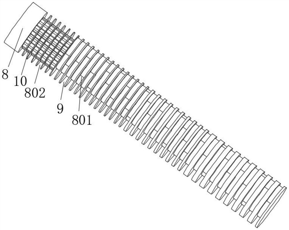 Stacked screw type sludge dewatering machine for industrial wastewater treatment