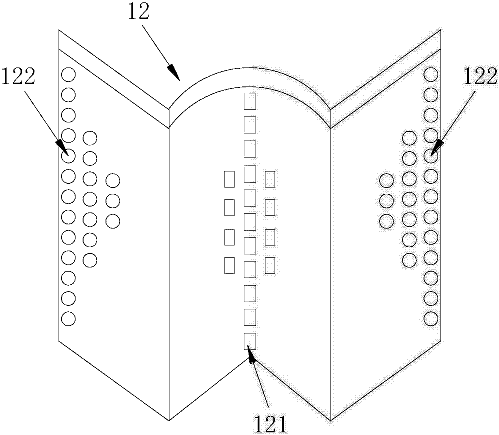 A dual-cavity flame-stabilized combustion device based on air-staged reverse jet technology