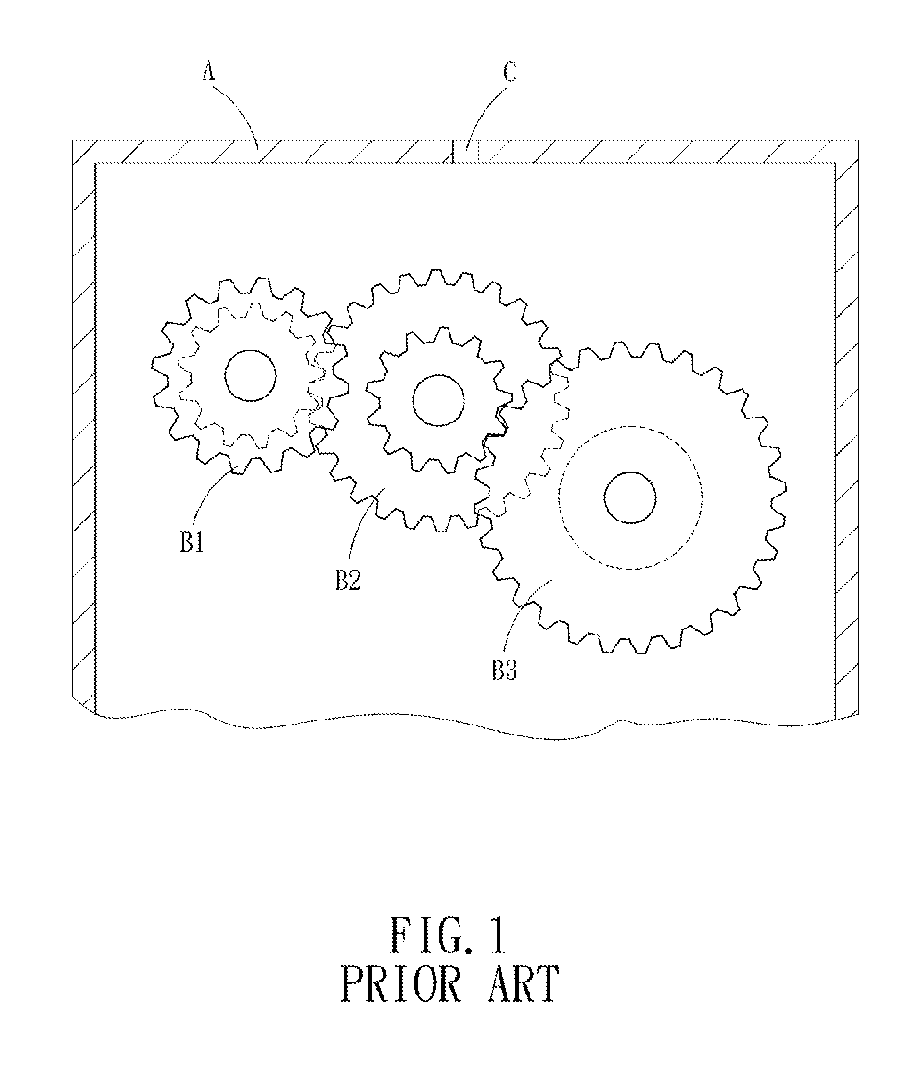 Pressure Relief Device for a Gear Box