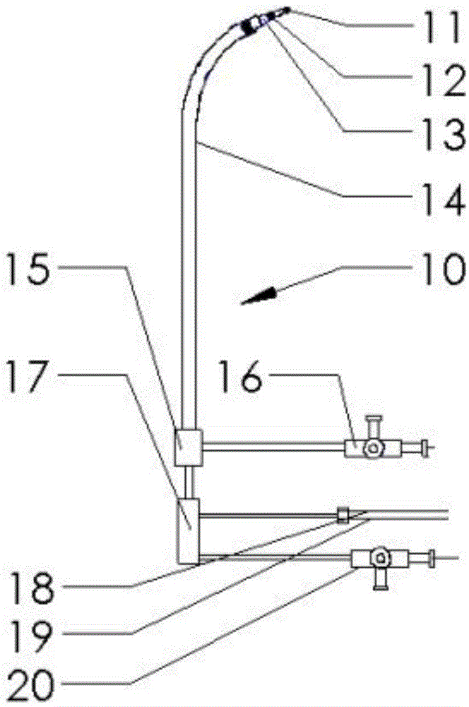 Interatrial septum puncturing assembly and interatrial septum puncturing method