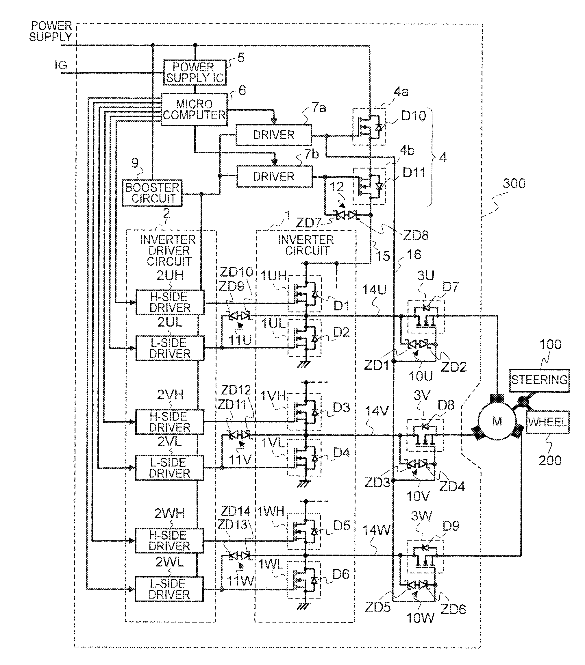 Drive control apparatus for electric motor