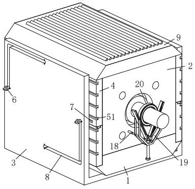 Motor base of numerical control machine tool