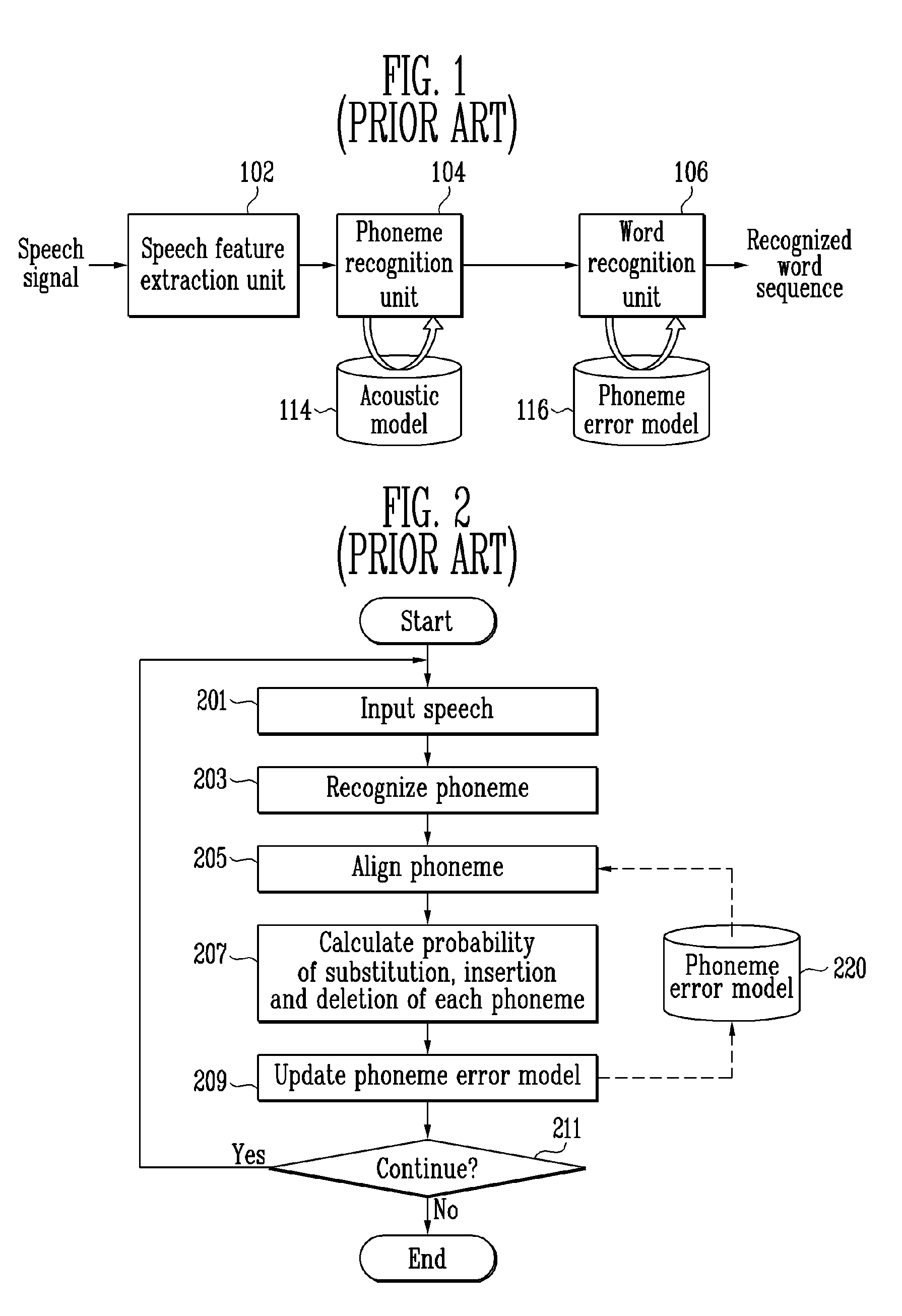 Method and apparatus for recognizing speech