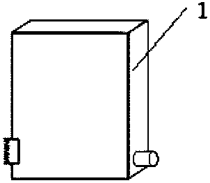 Semi-automatic blood glucose test paper box