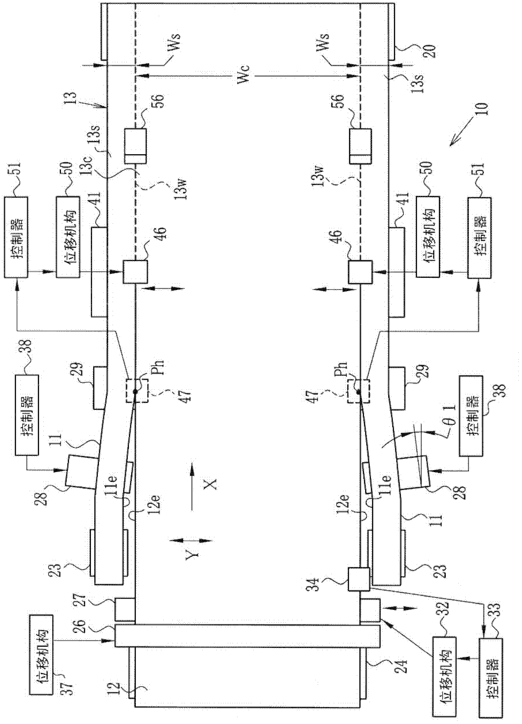 Method and device for solution filming