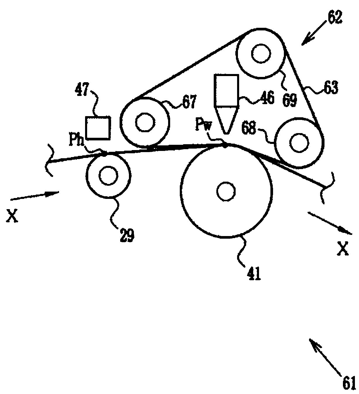 Method and device for solution filming