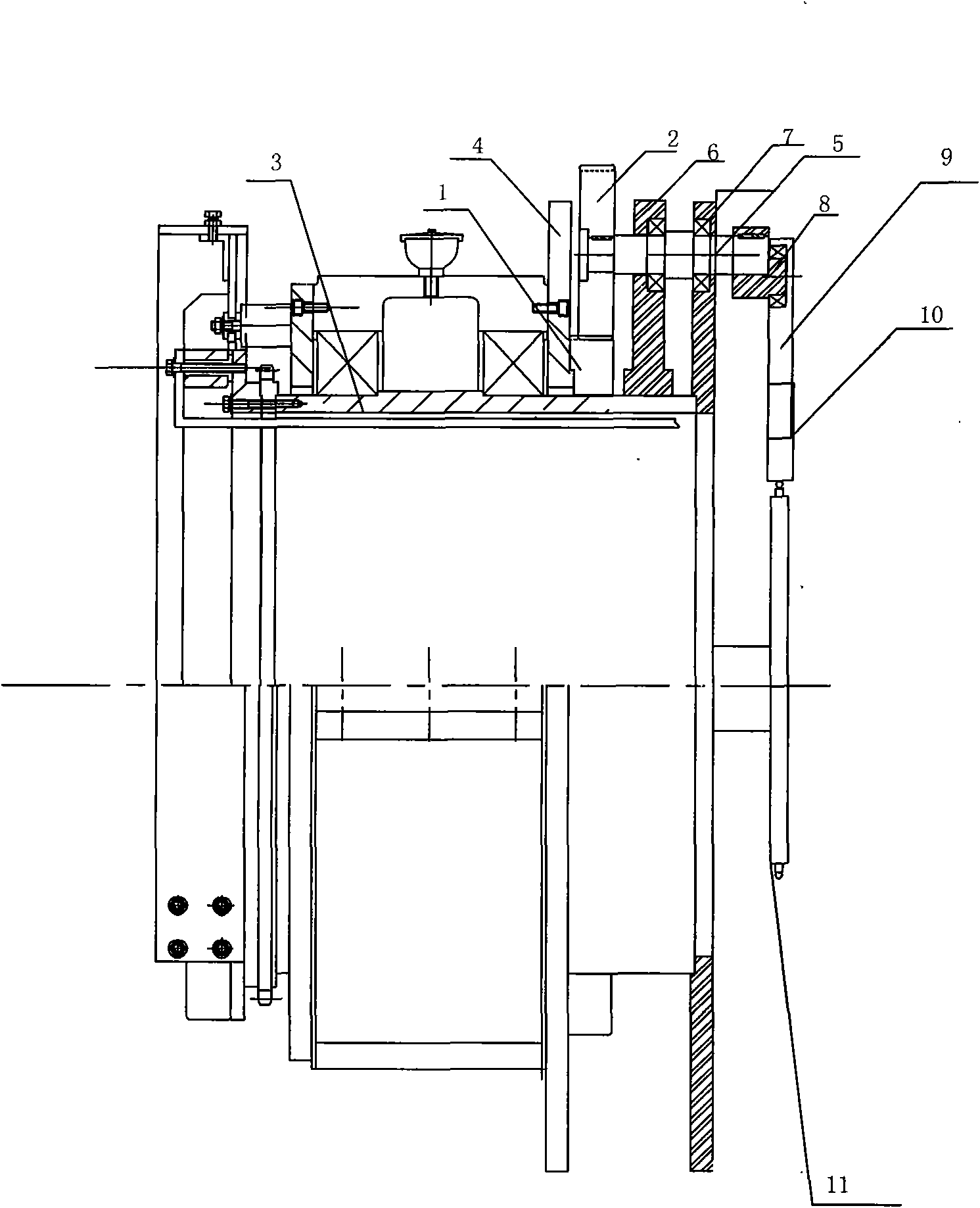 Welding automatic adjusting device for multifunctional seam welder