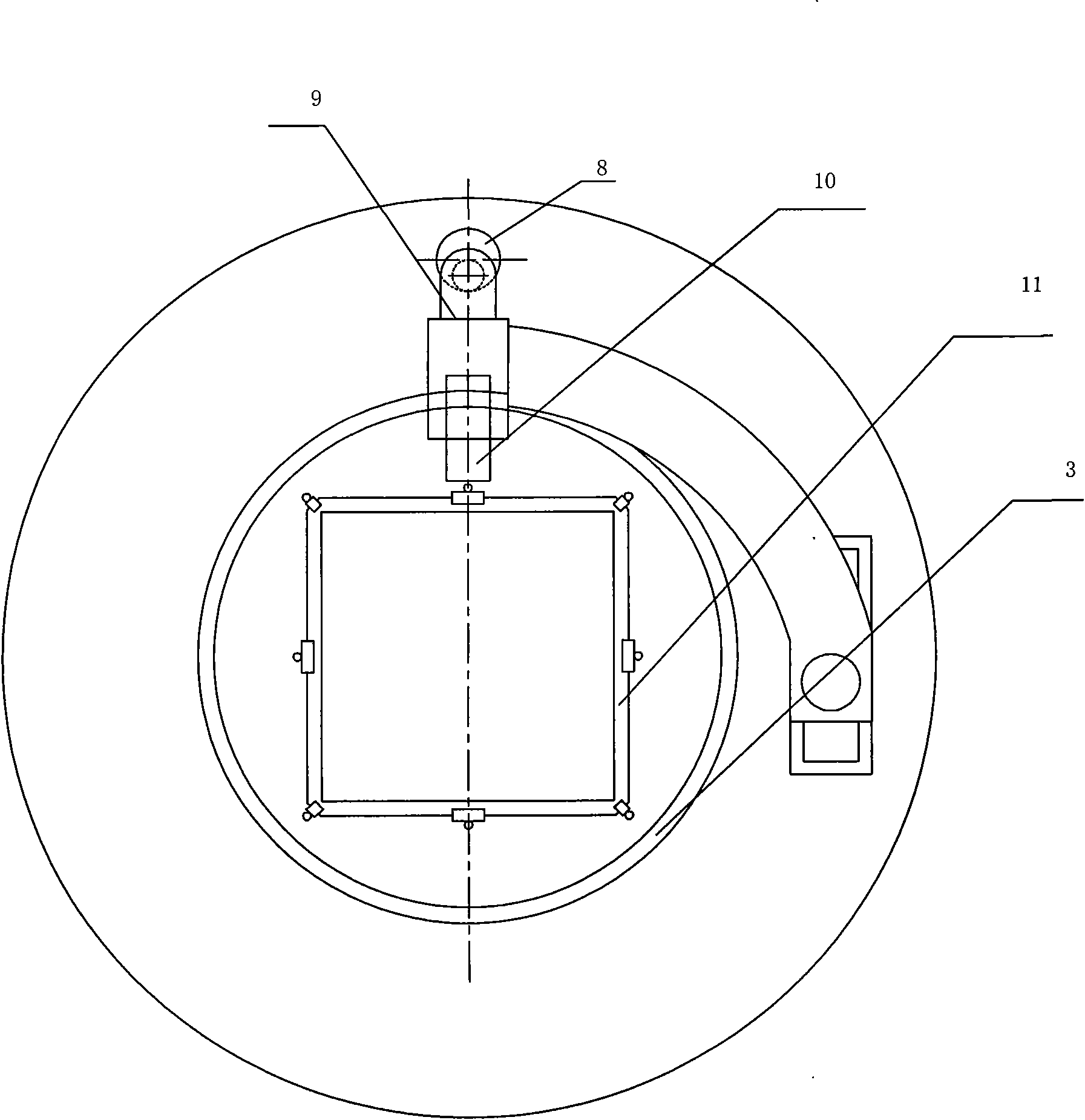 Welding automatic adjusting device for multifunctional seam welder