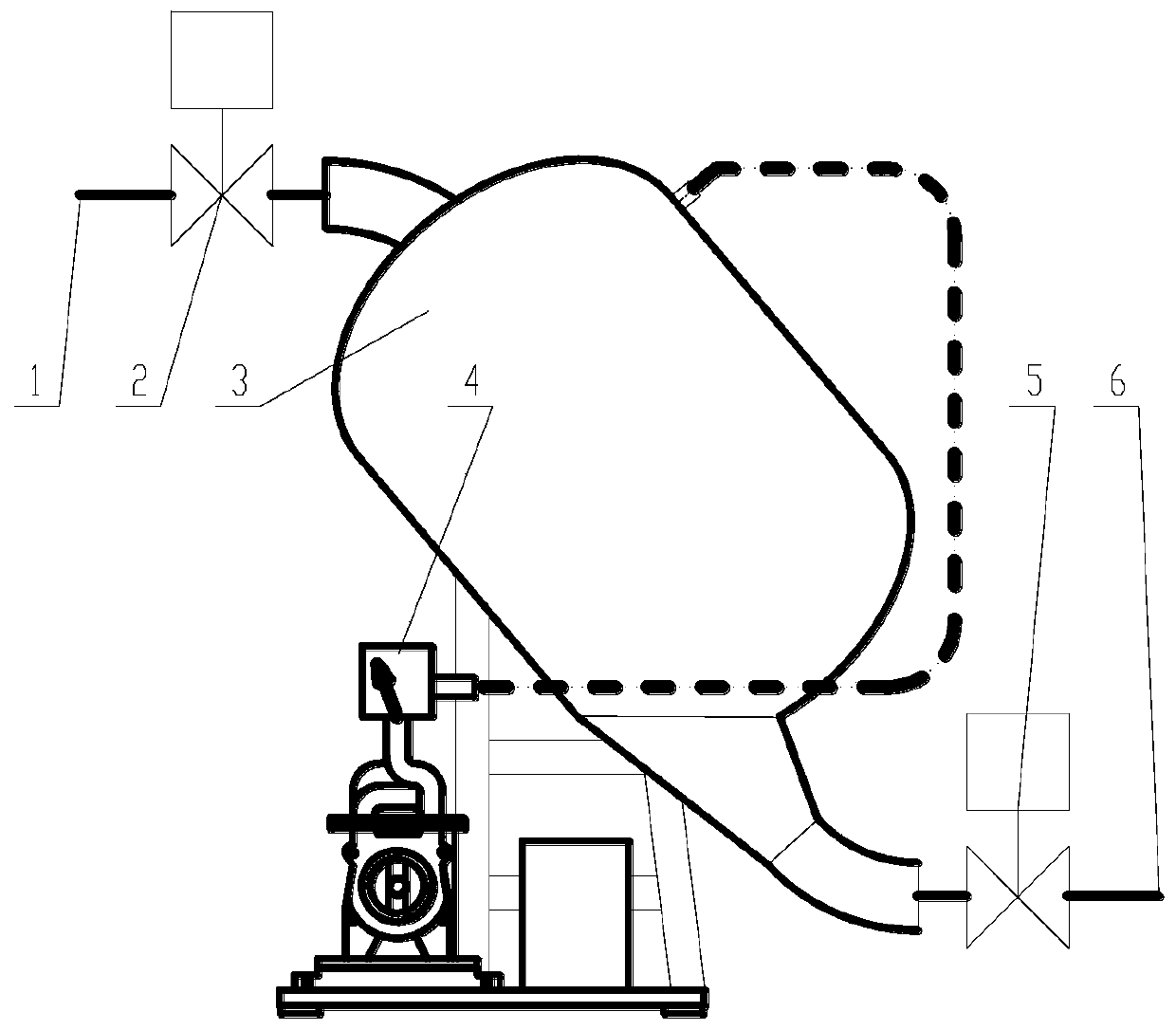 A kind of vacuum suction fish pump floating on the water surface