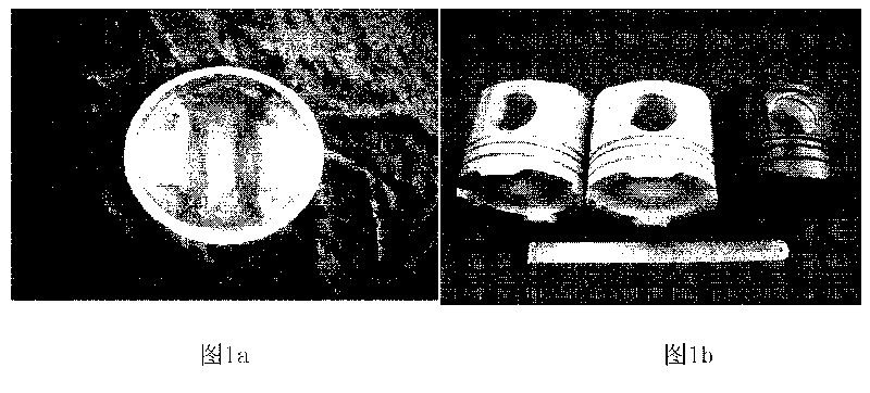 Method for heat resistant rare earth-magnesium alloy engine pistons through squeezing and casting