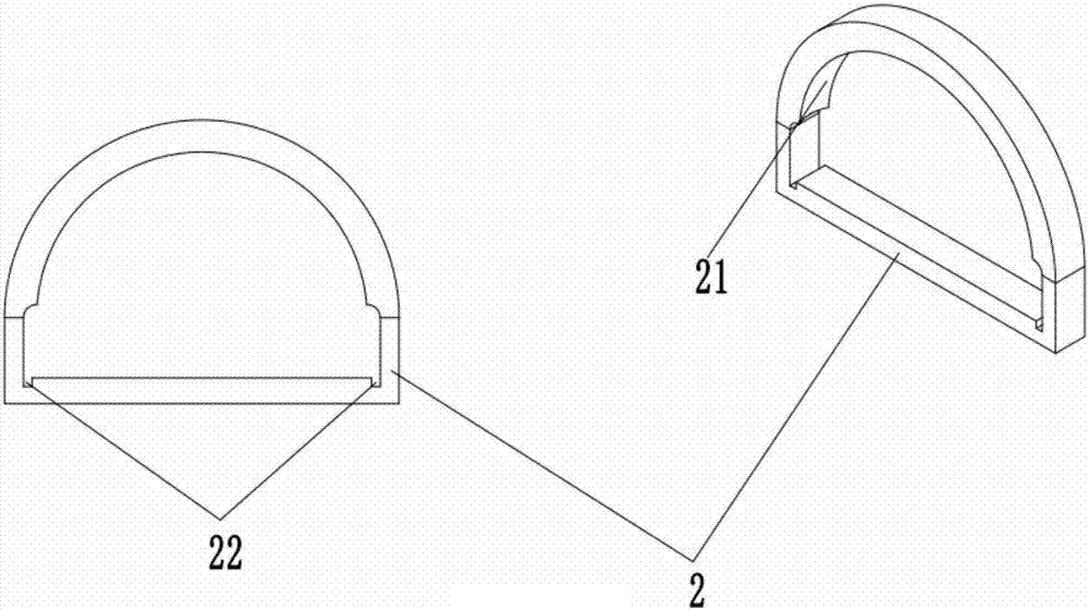 Wearable hooped pneumatic air inflation bent flexible actuator