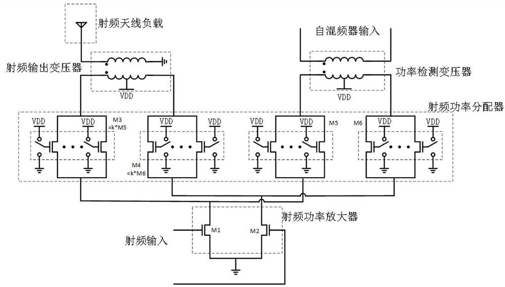 Radio frequency power detection circuit