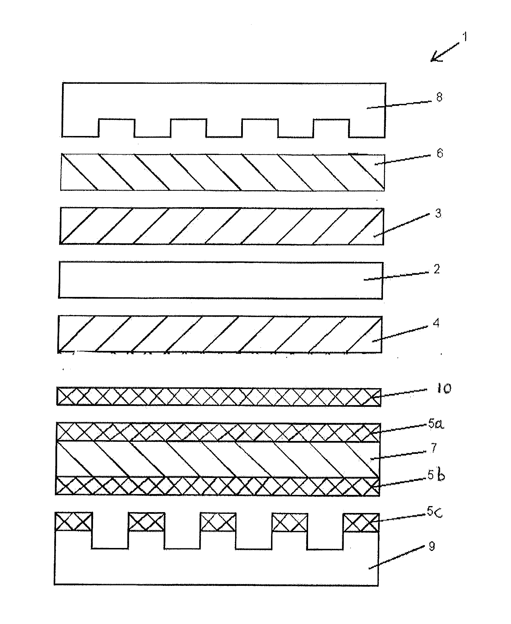 Voltage reversal tolerant fuel cell with selectively conducting anode