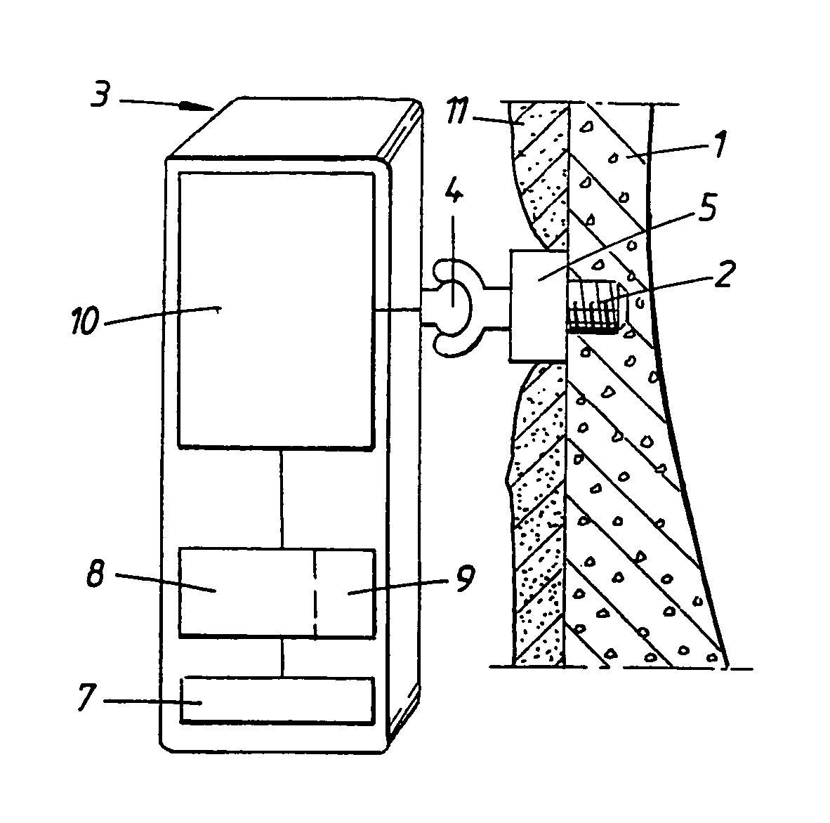 Method and an arrangement for damping a resonance frequency