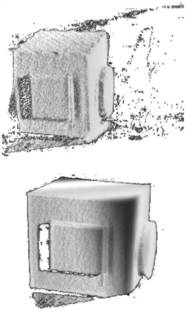 Irregular target scanning and printing method based on three-dimensional camera