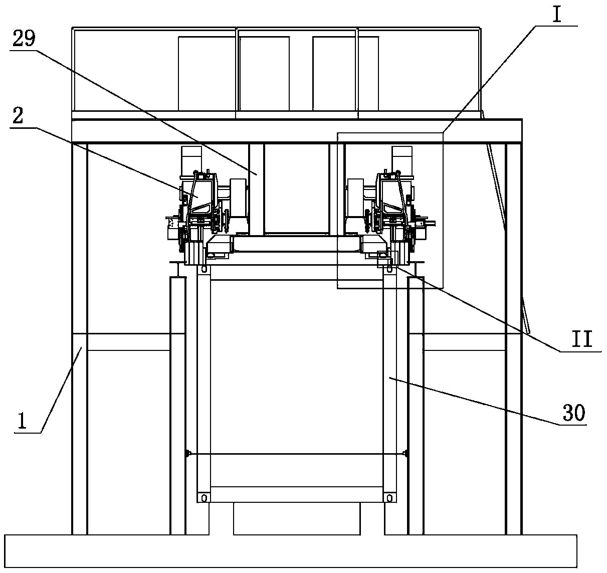 Lap weld laser searching automatic welding machine