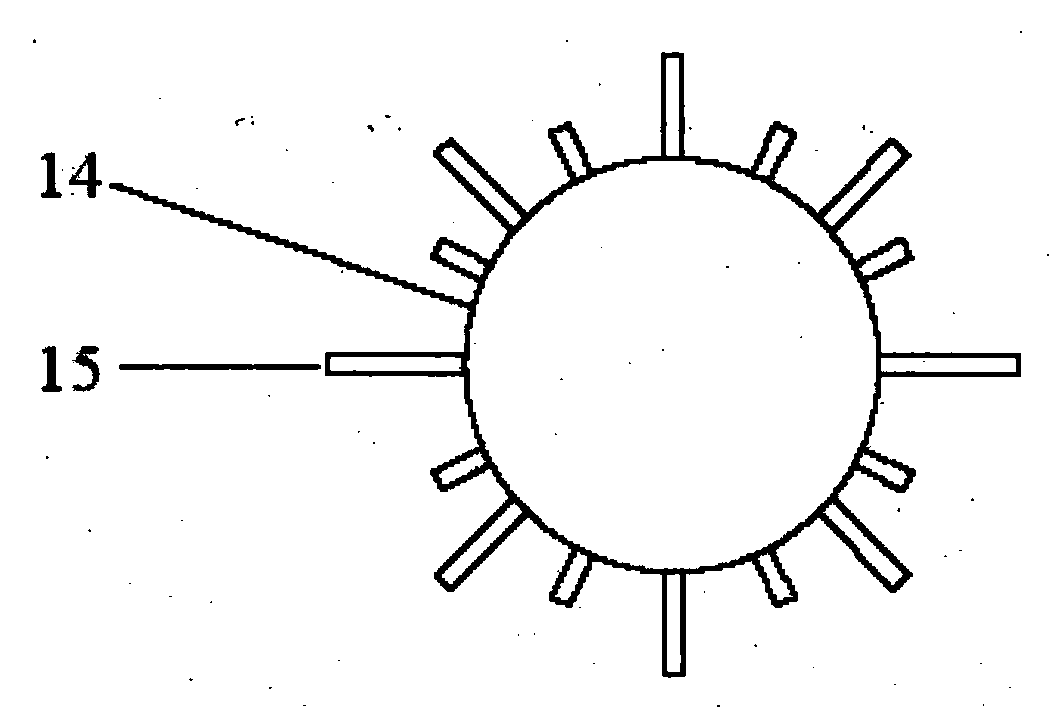 Cooling and washing equipment for high-temperature coal gas